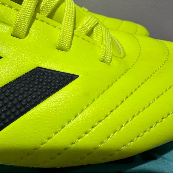 NEW ADIDAS Copa Soccer Cleat Solar Yellow Black Size 7.5 - Picture 6 of 14